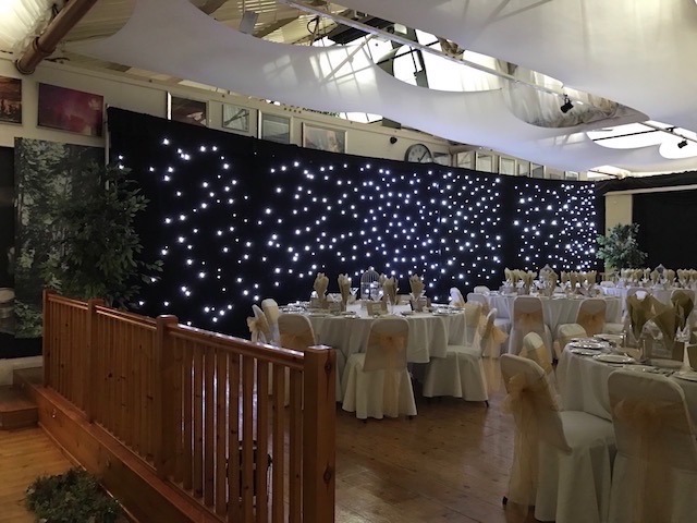 Black Starcloth – Twinkly Backdrop Black Starcloth – Twinkly Backdrop