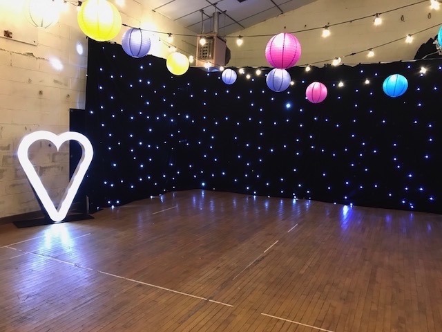 Black Starcloth – Twinkly Backdrop Black Starcloth – Twinkly Backdrop
