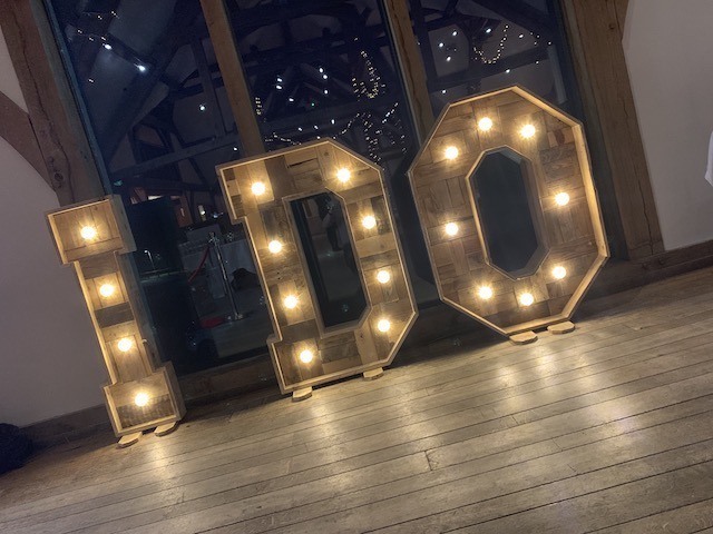 Rustic Light Up Letters Rustic Light Up Letters