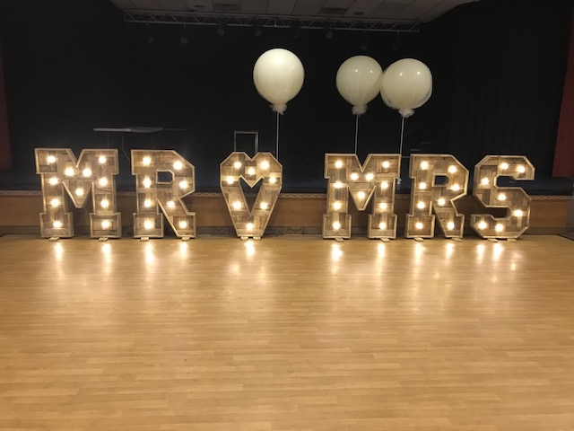 Rustic Light Up Letters Rustic Light Up Letters