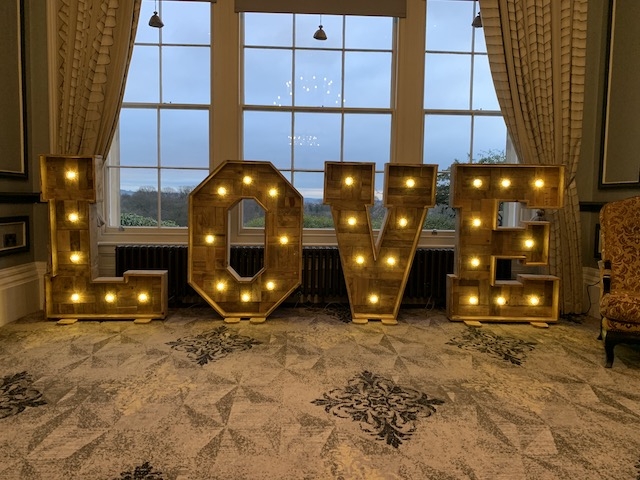Rustic Light Up Letters Rustic Light Up Letters