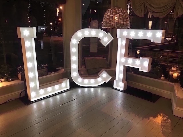 light up letters hire sydney